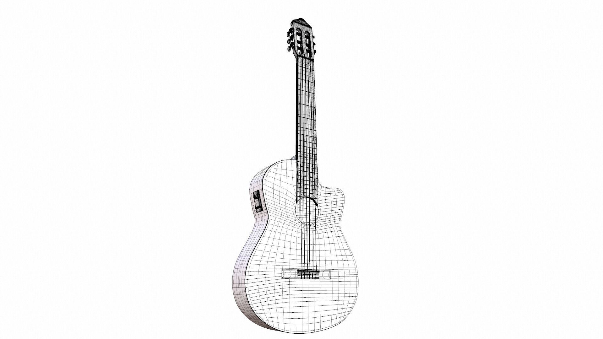 Guitar 3D model_18