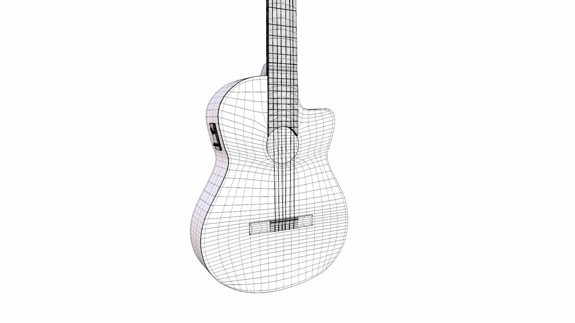 Guitar 3D model_15