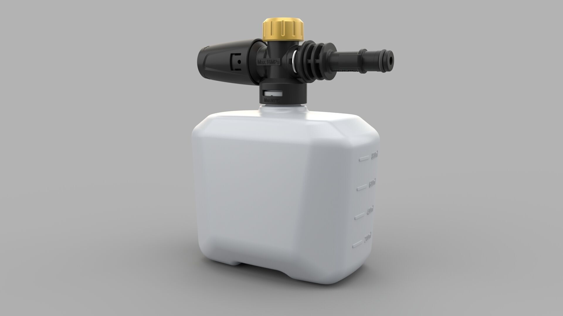 Power Pressure Washer Bottle 3D model_1