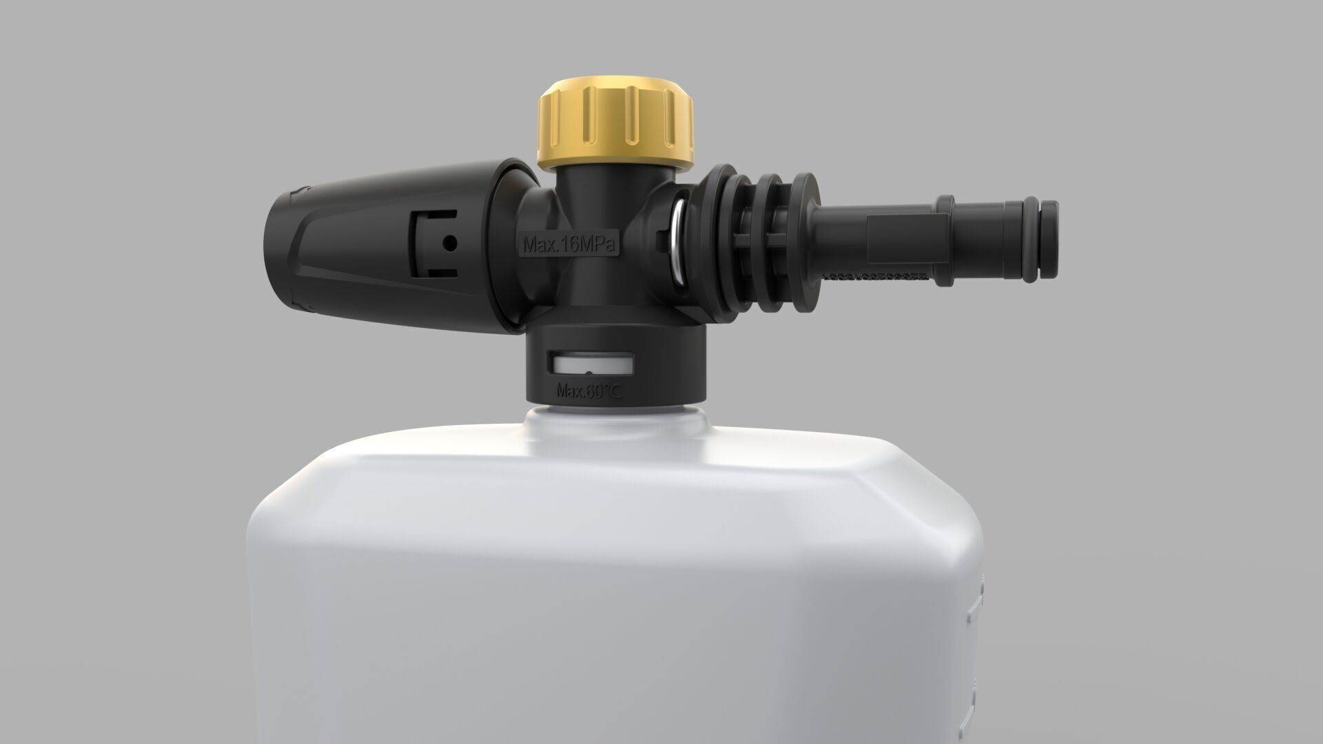 Power Pressure Washer Bottle 3D model_4