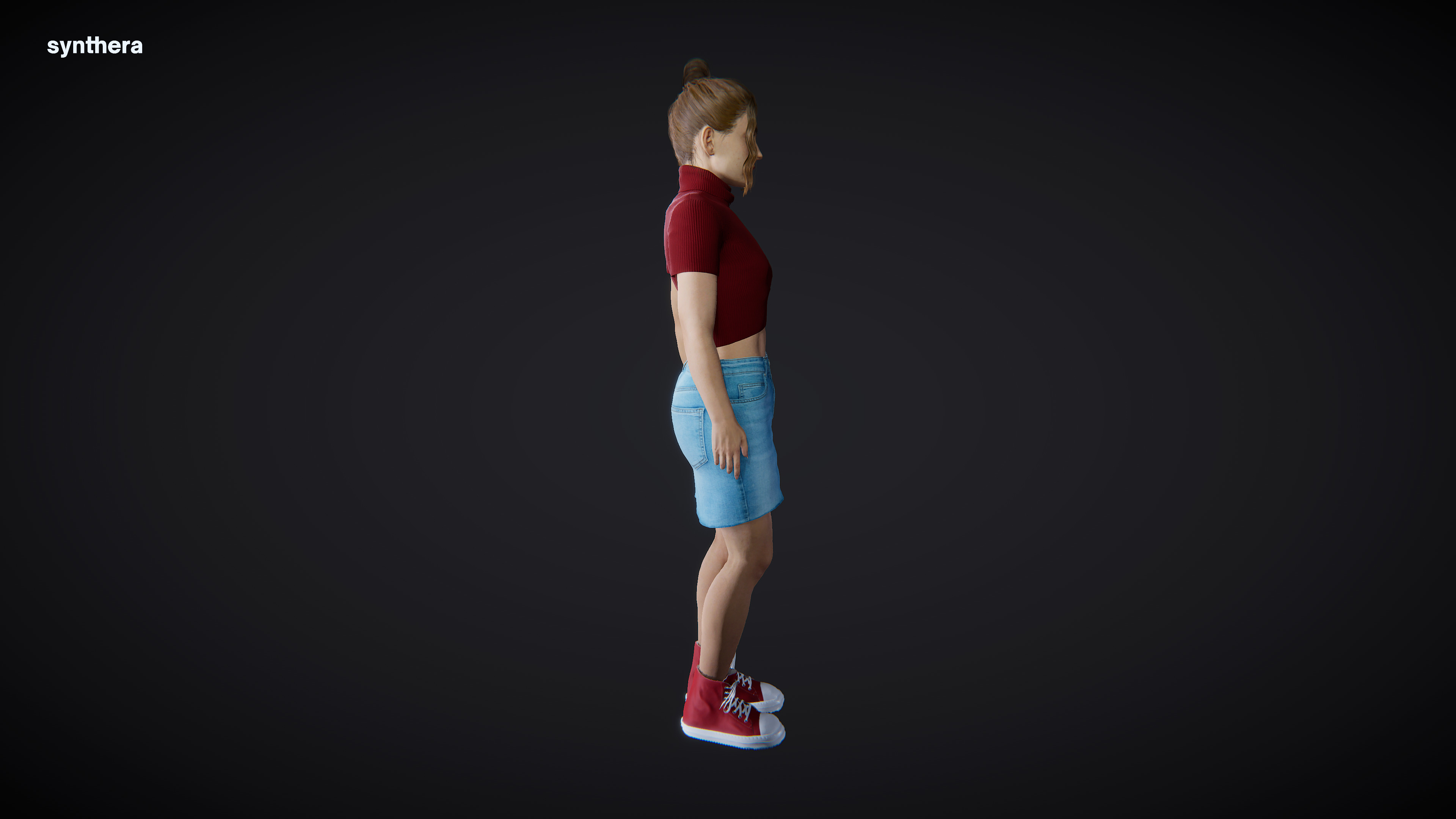Kylie Actor 3D model_4