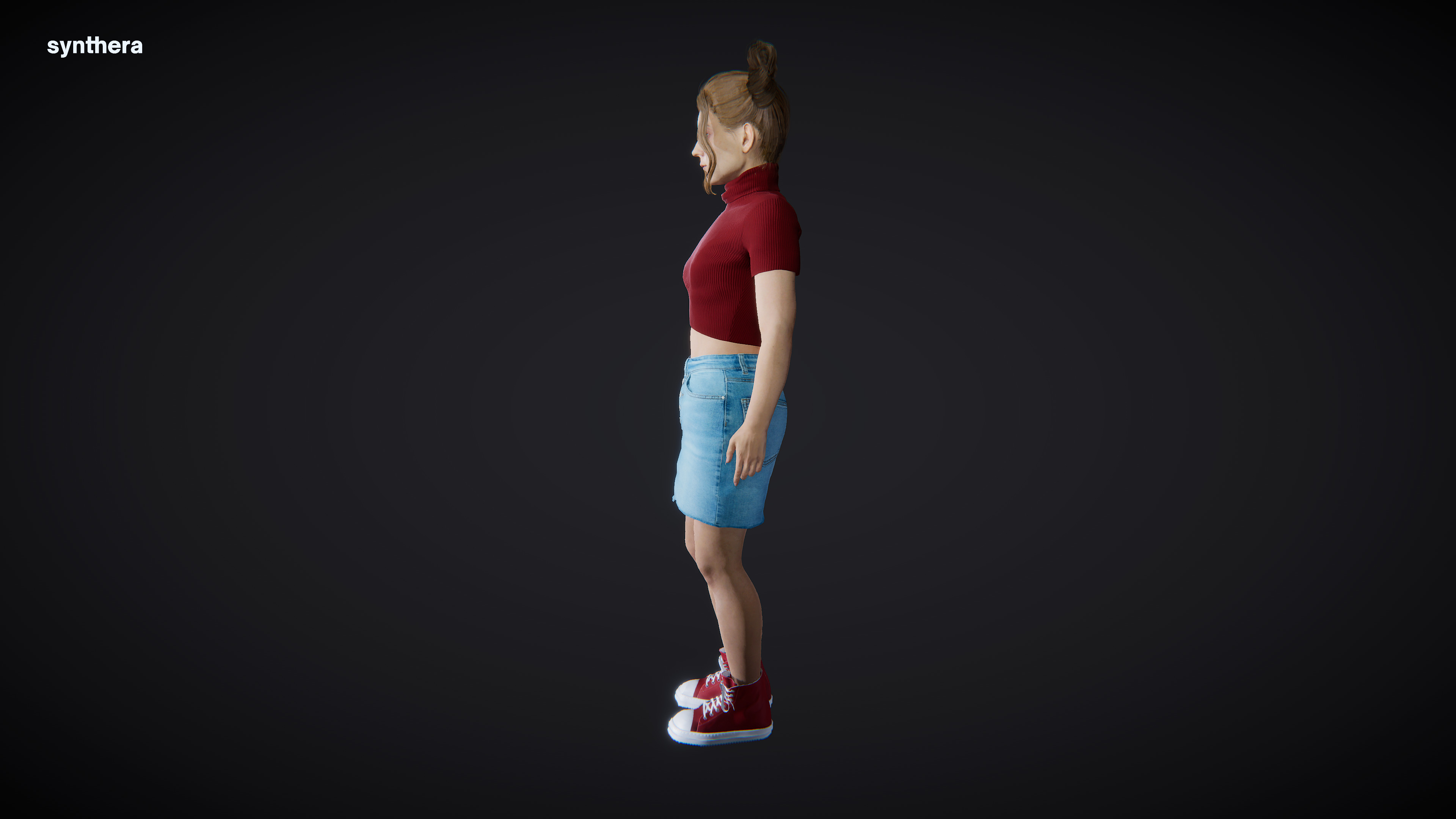 Kylie Actor 3D model_6