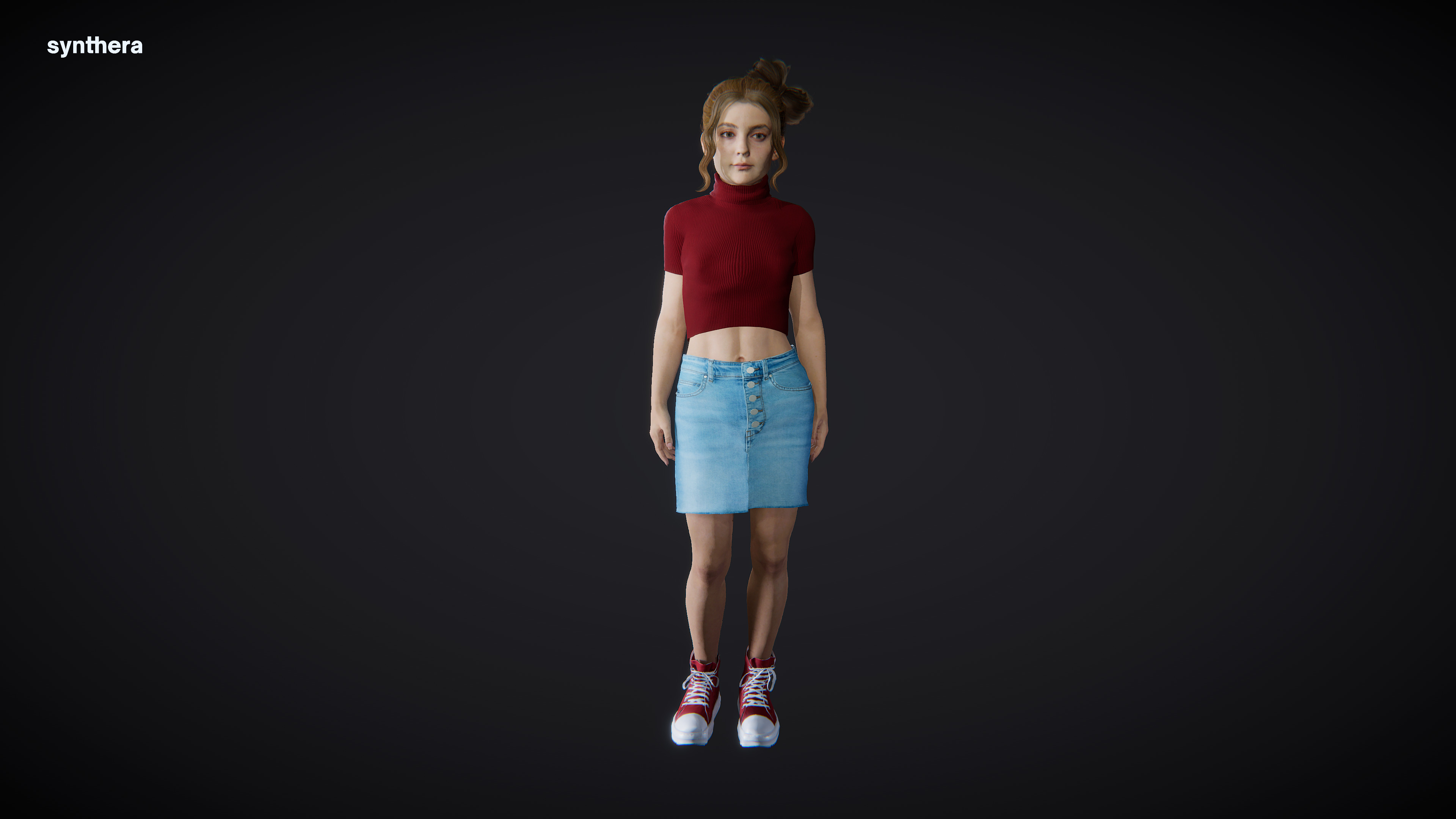 Kylie Actor 3D model_3