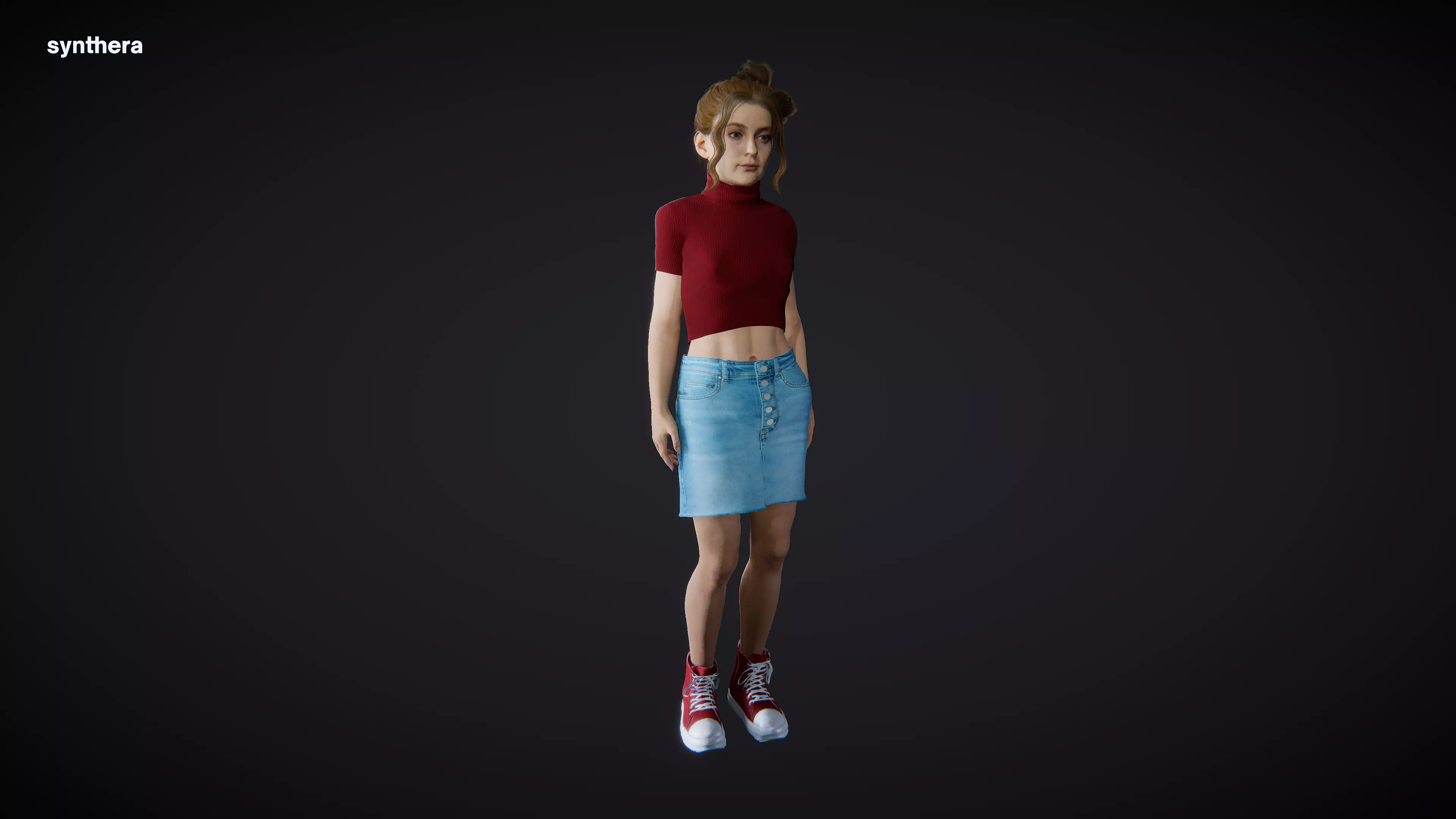 Kylie Actor 3D model_0
