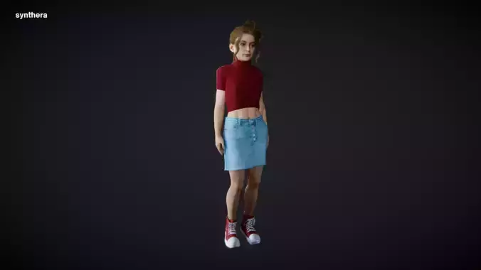 Kylie Actor 3D model