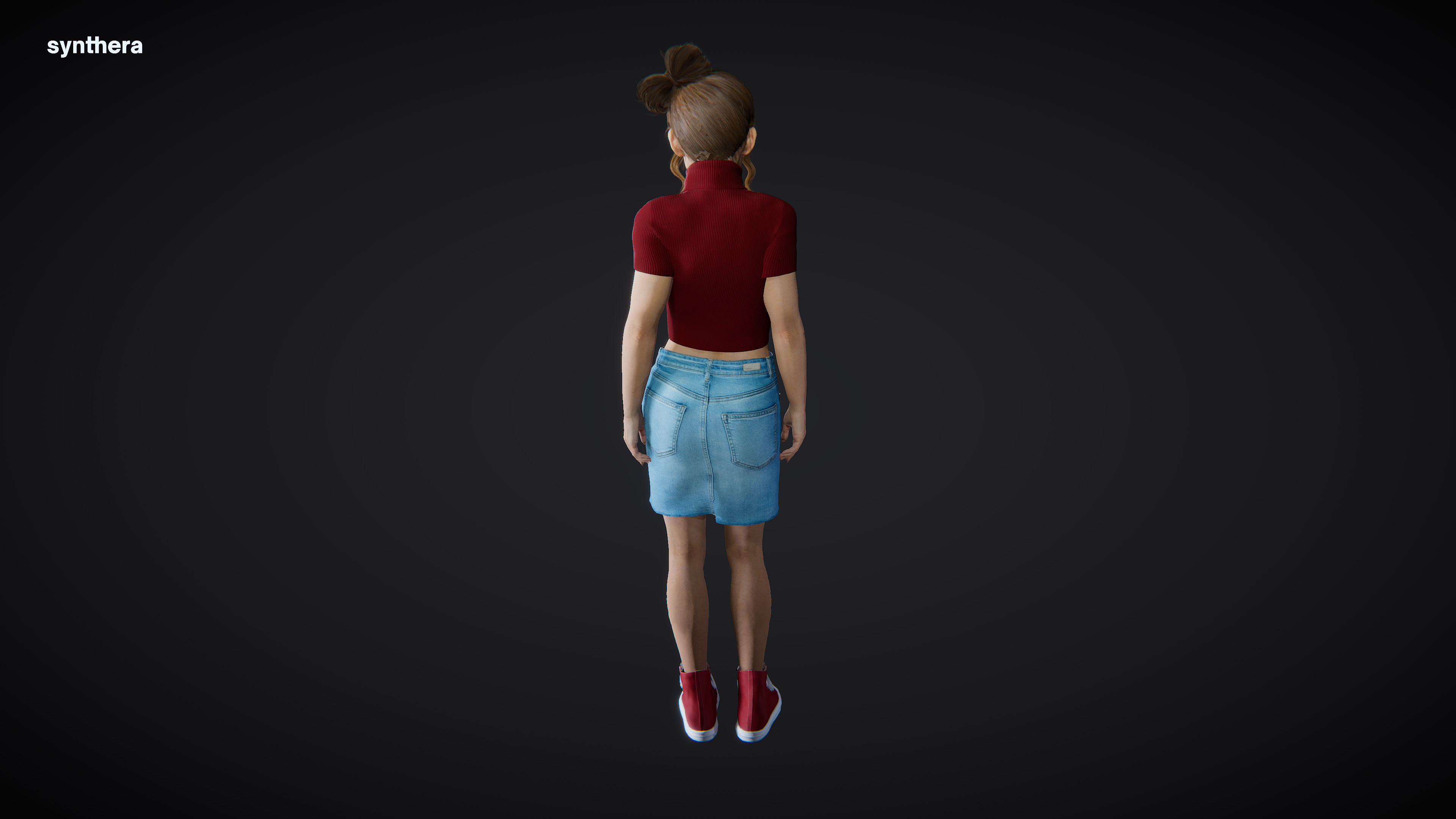 Kylie Actor 3D model_5