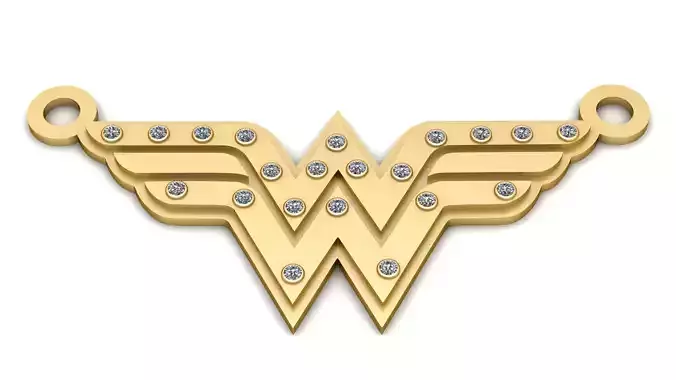 Cynthia Miranda  pendant 3d printable model