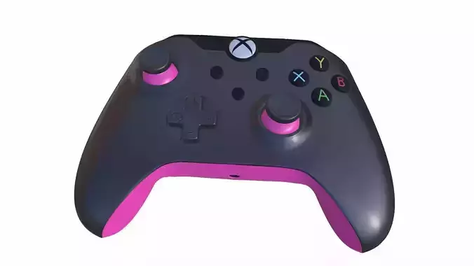 PDP Wired Controller Fuse Black for Xbox 3D model
