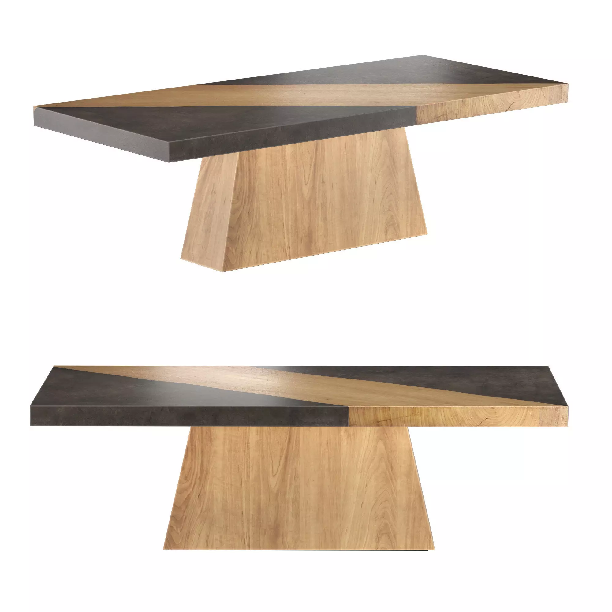 Almeria Dining Table 3D model