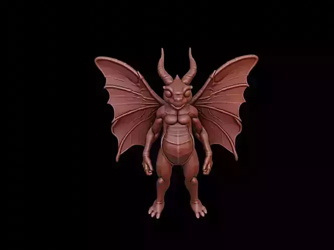 Mothra Figure 3D print model