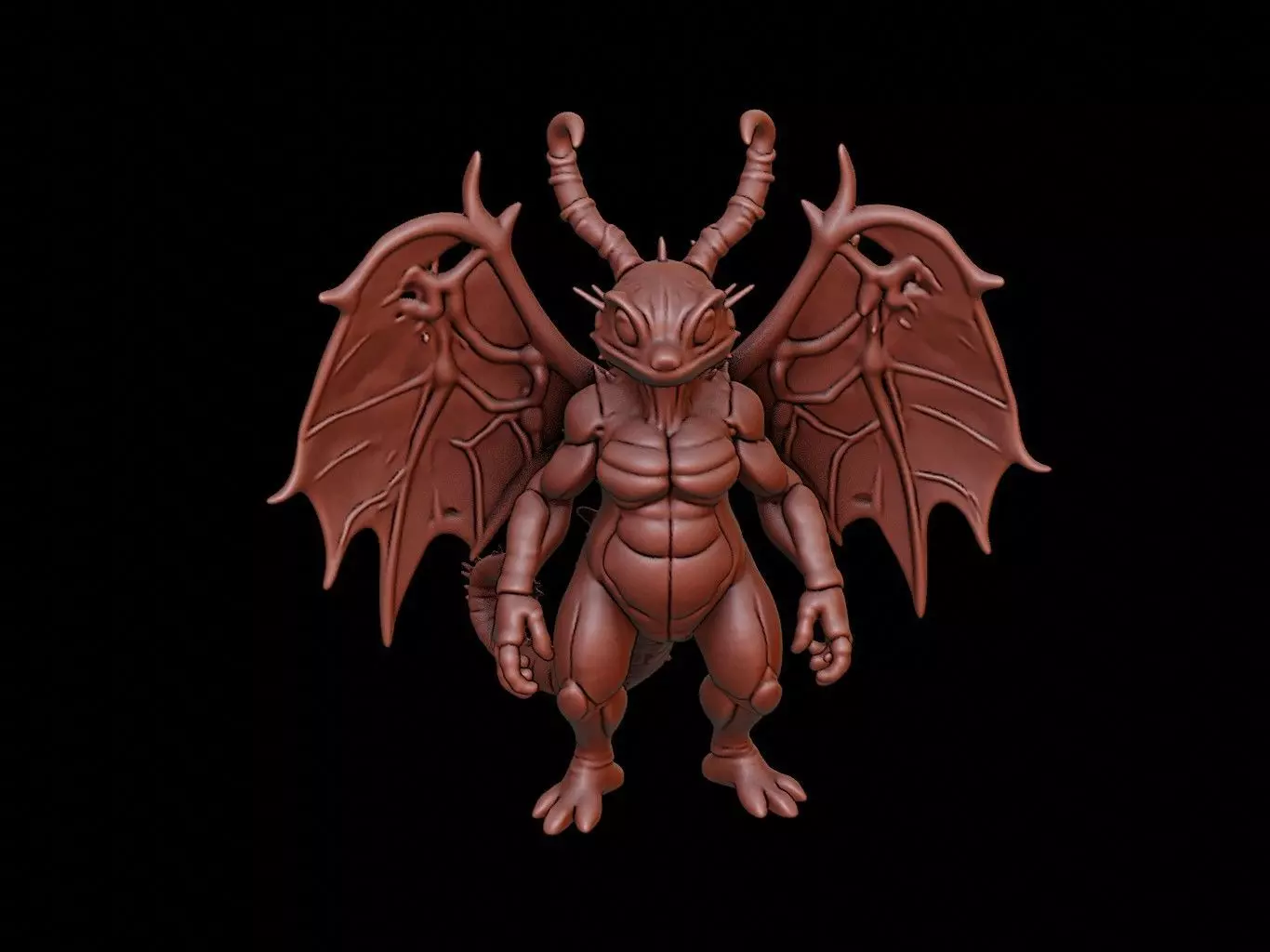 Mothra Figure 3D print model
