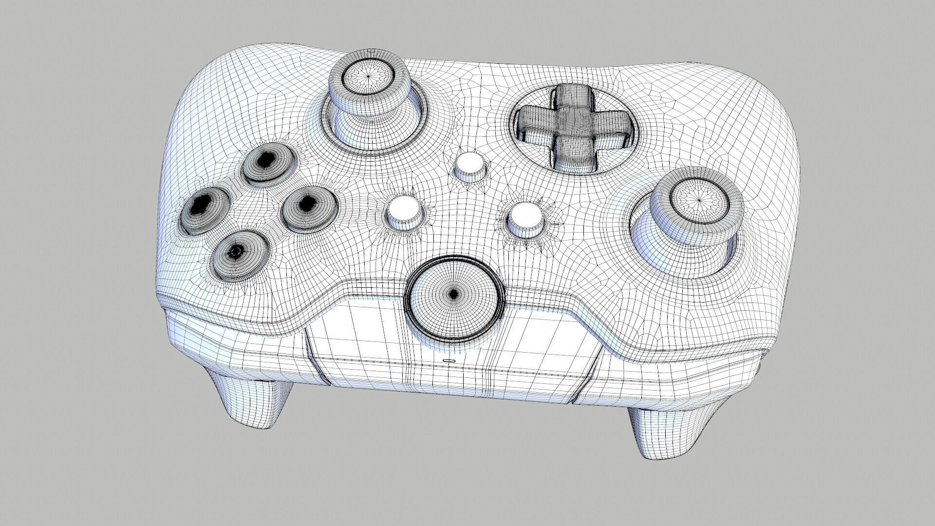 PDP Wired Controller Fuse Black for Xbox 3D model_10