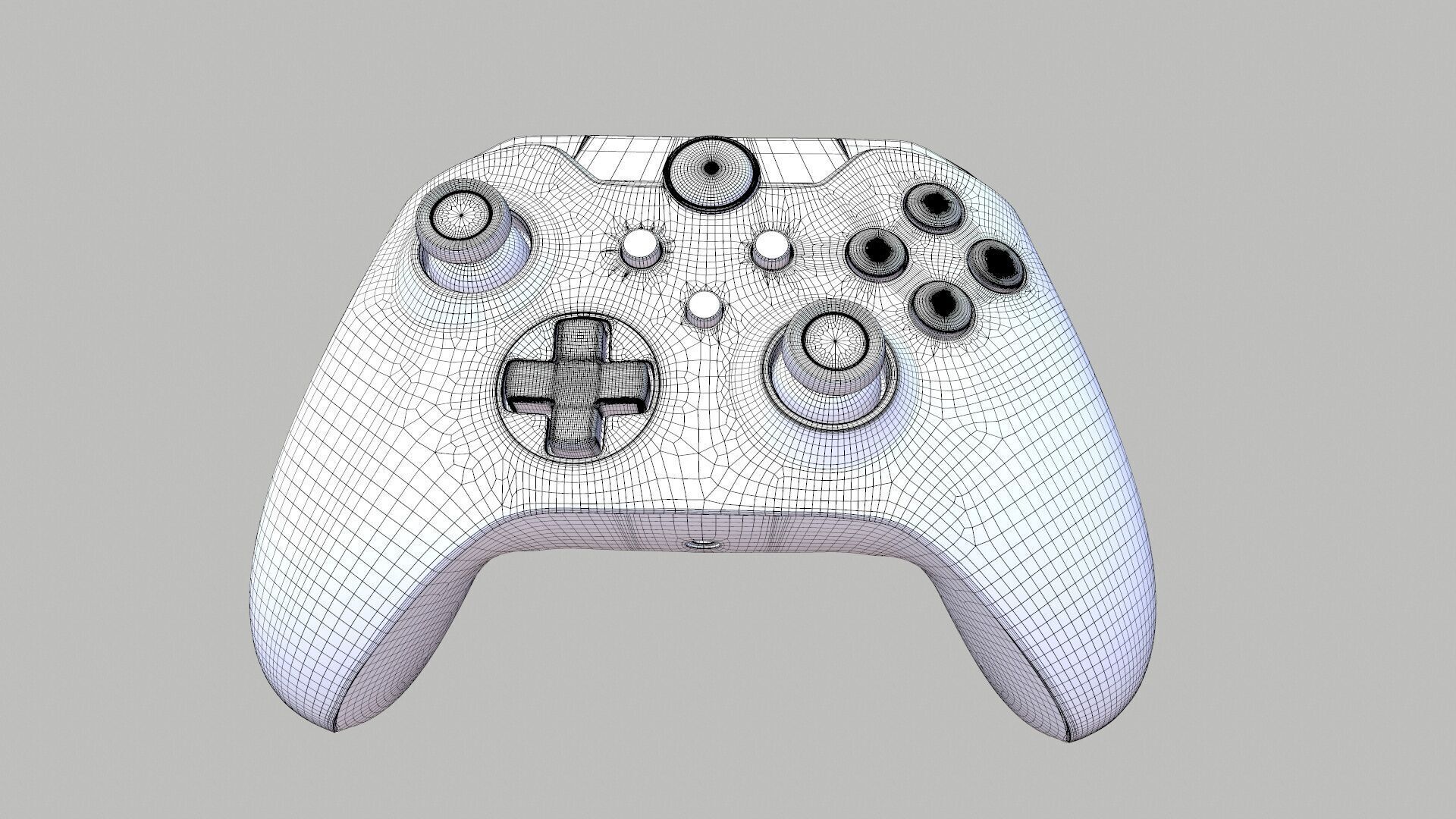 PDP Wired Controller Fuse Black for Xbox 3D model_12