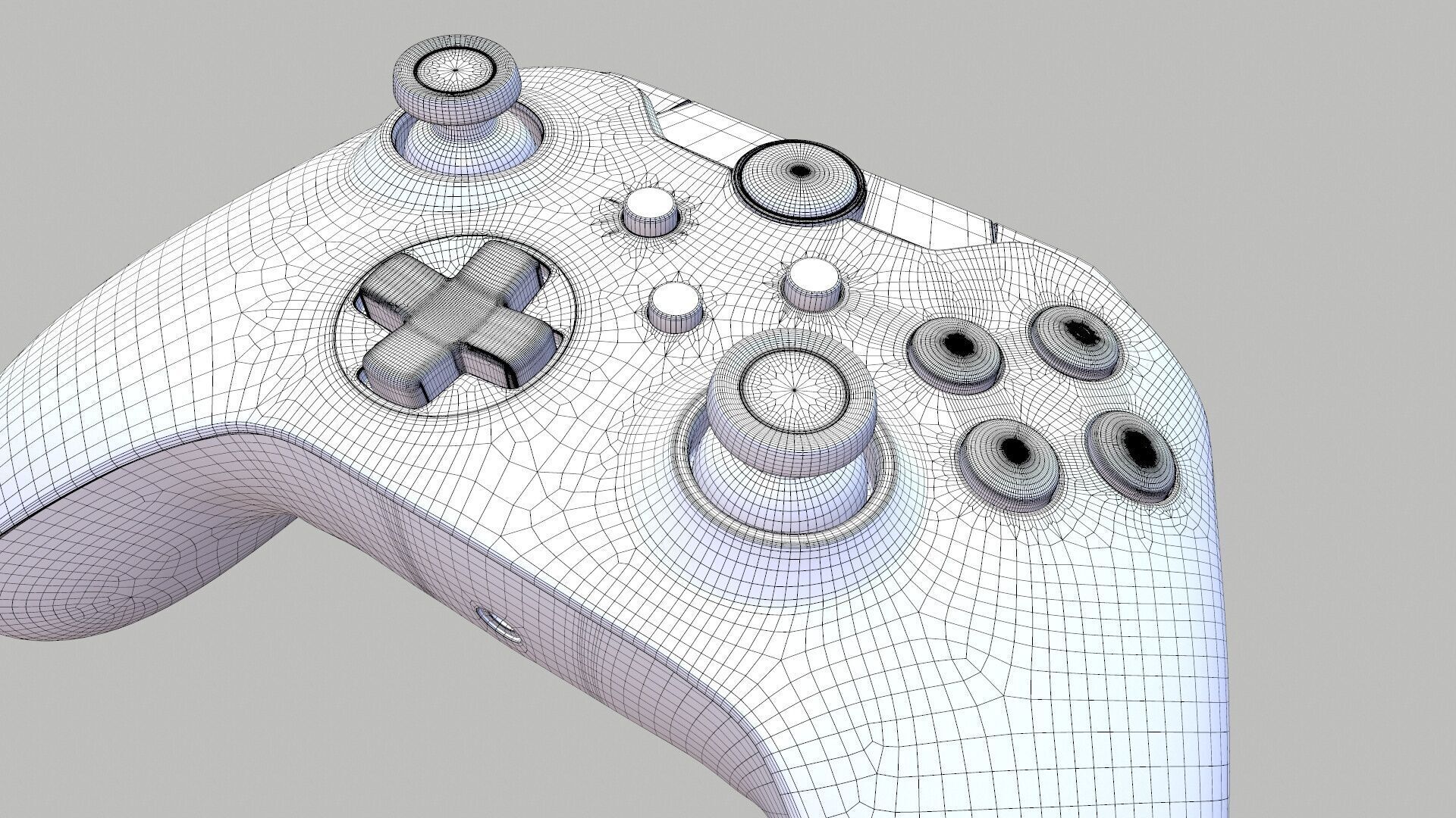 PDP Wired Controller Fuse Black for Xbox 3D model_8