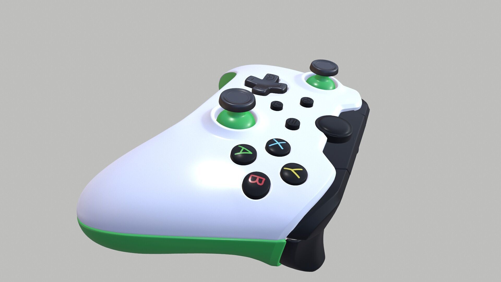 PDP Wired Controller Fuse Black for Xbox 3D model_3