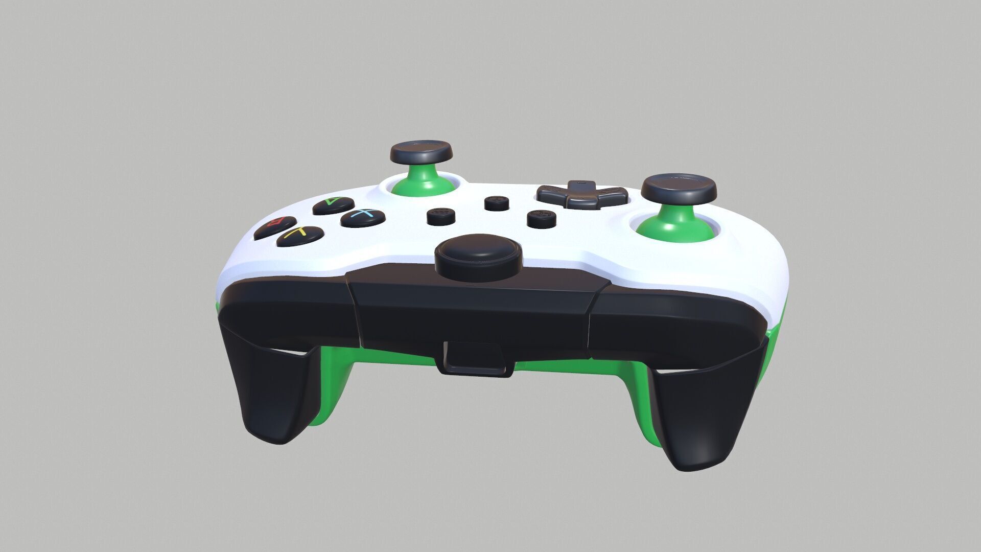 PDP Wired Controller Fuse Black for Xbox 3D model_4