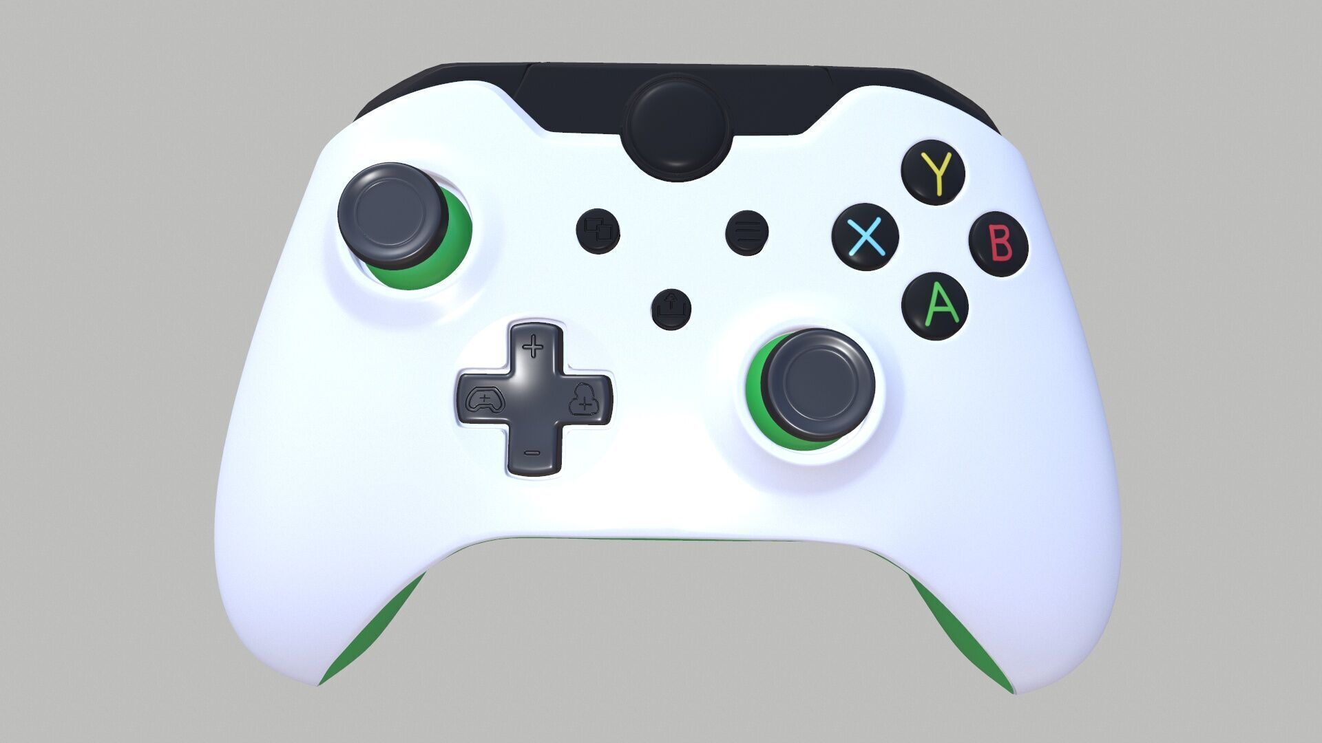 PDP Wired Controller Fuse Black for Xbox 3D model_6