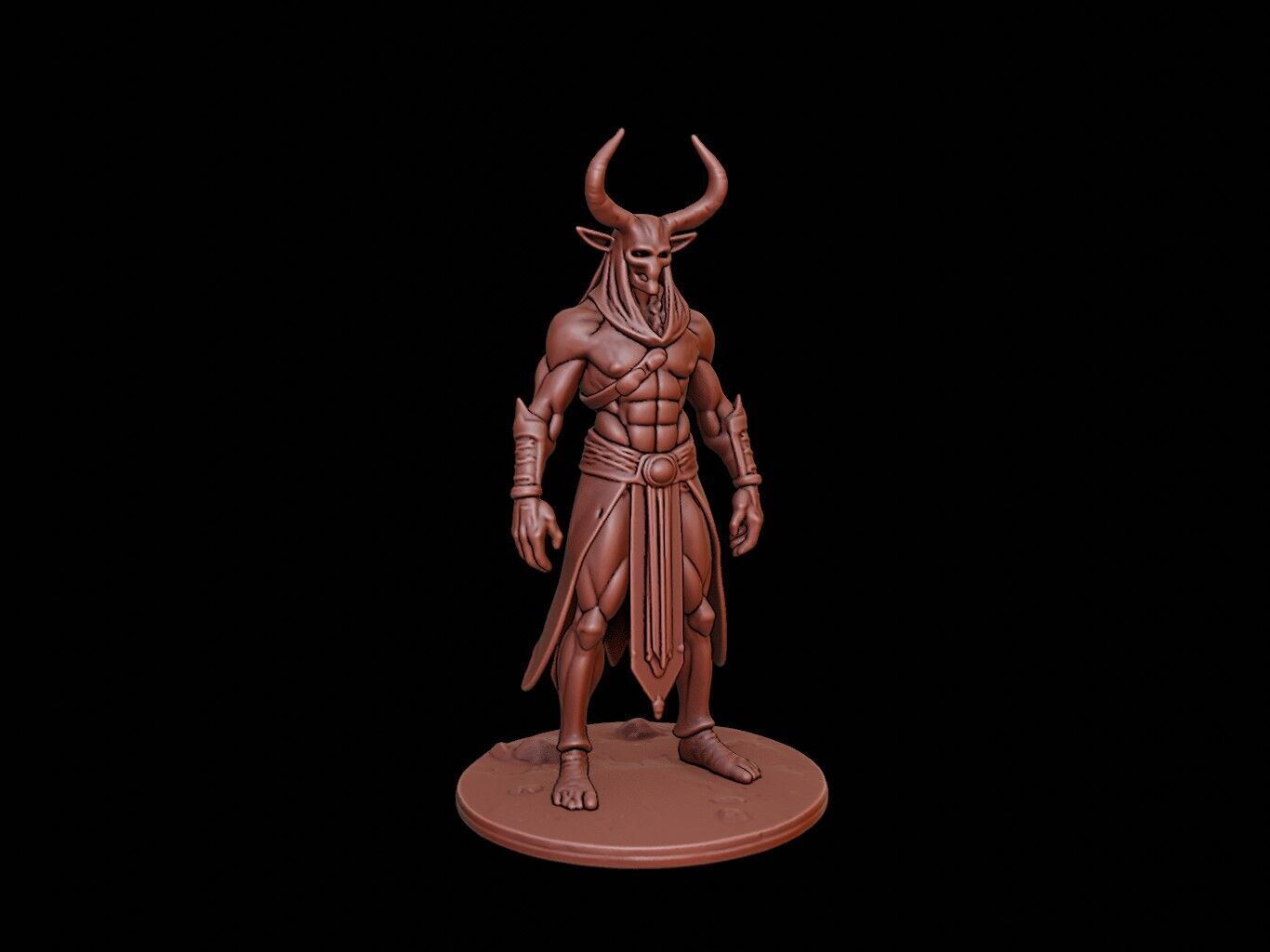 Nyarlathotep Figure 3D print model_1
