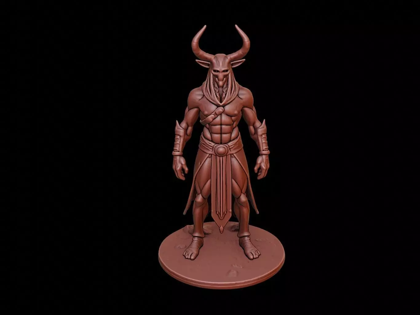 Nyarlathotep Figure 3D print model_0