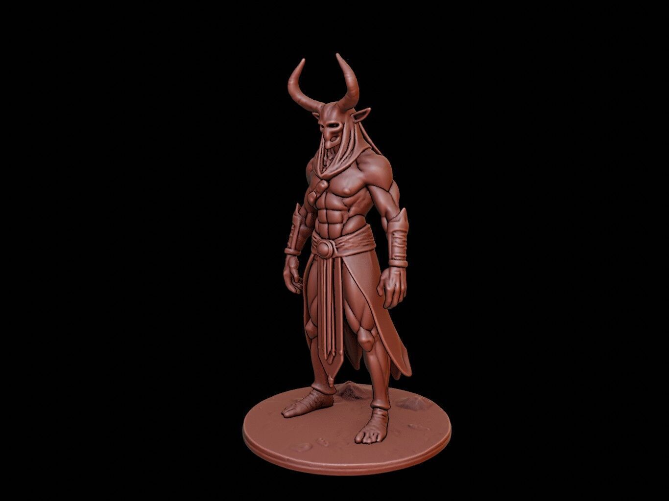 Nyarlathotep Figure 3D print model_2