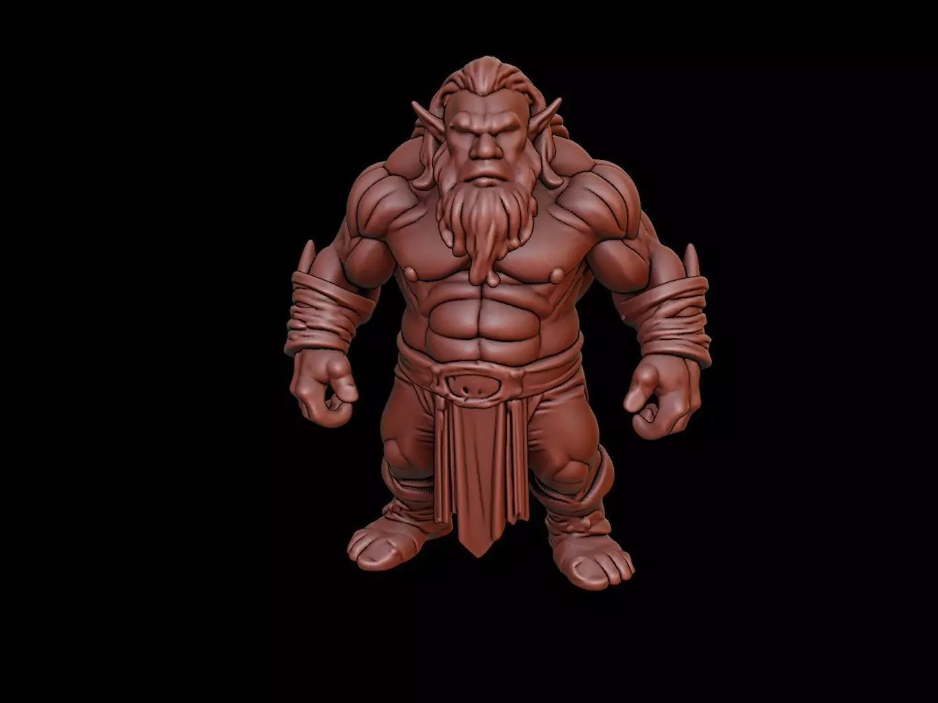 Ogre Figure 3D print model