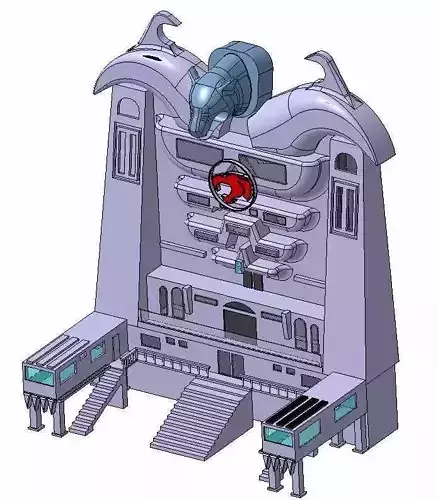 TCS - Criando a arte divertida Castle Thundercats 3D print model