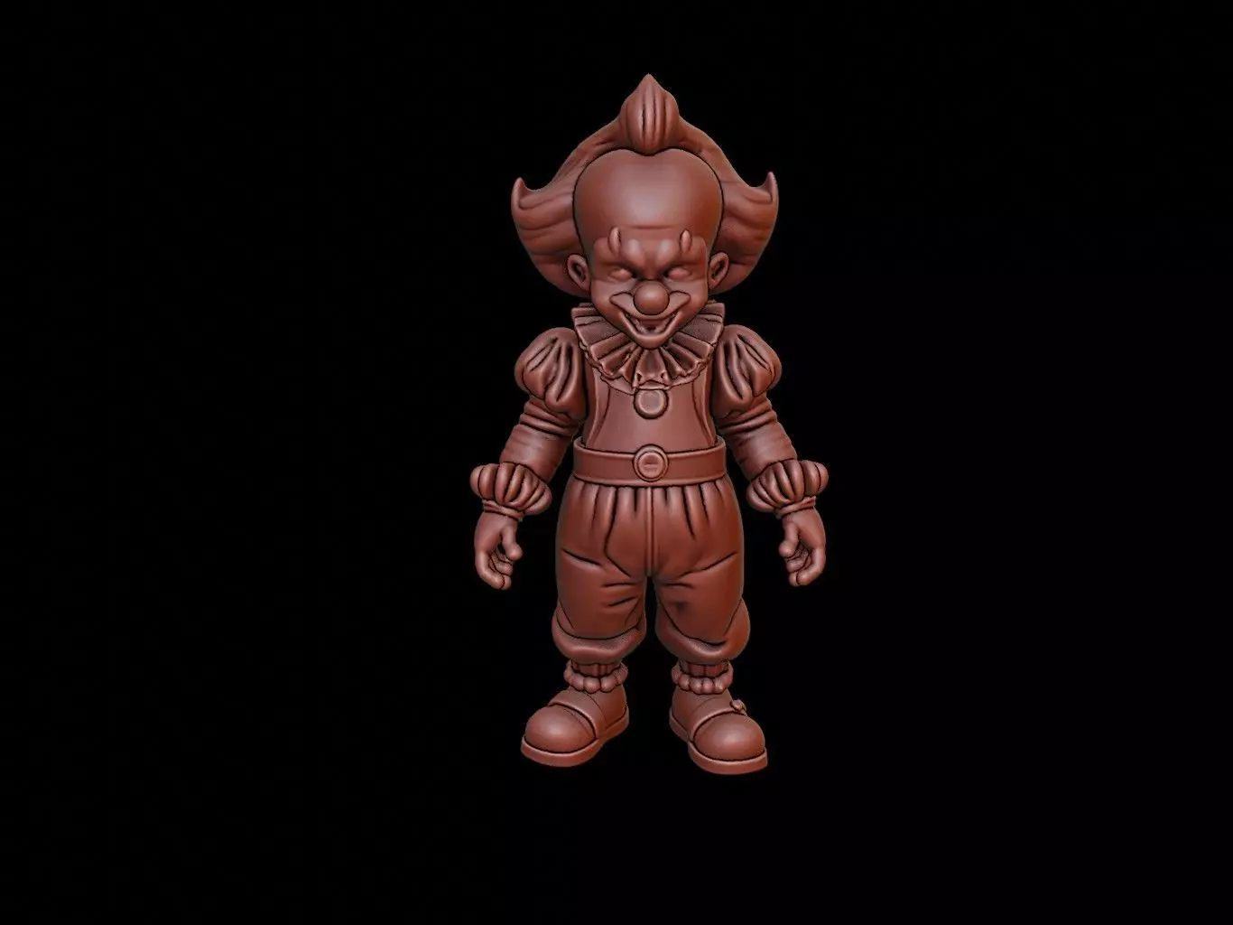 Pennywise Figure 3D print model_0