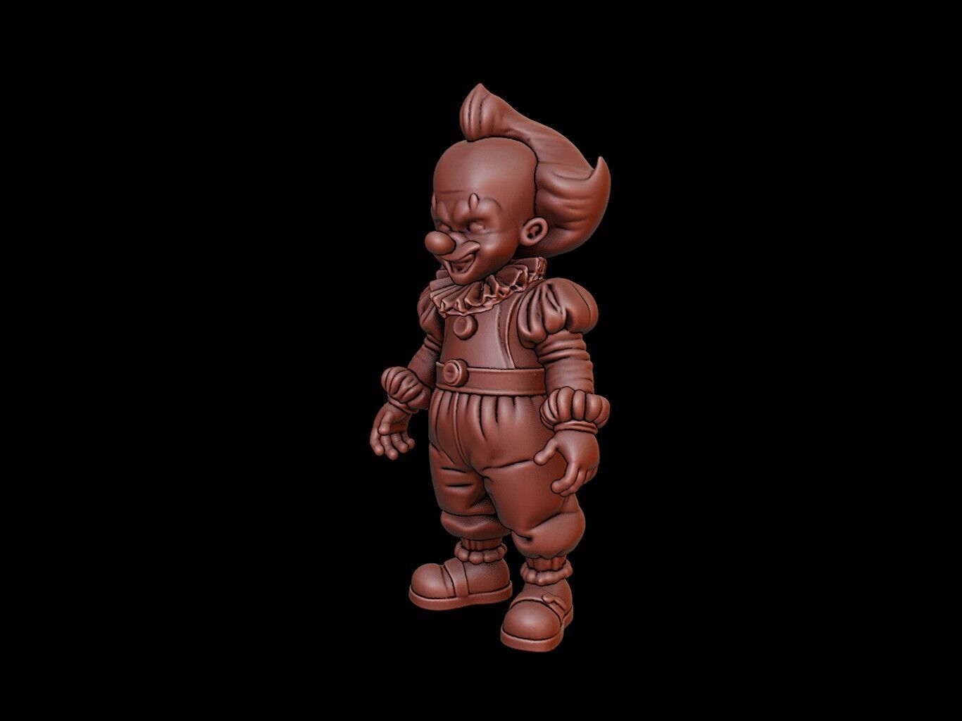Pennywise Figure 3D print model_2