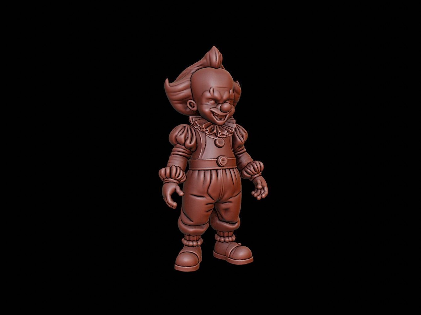 Pennywise Figure 3D print model_1