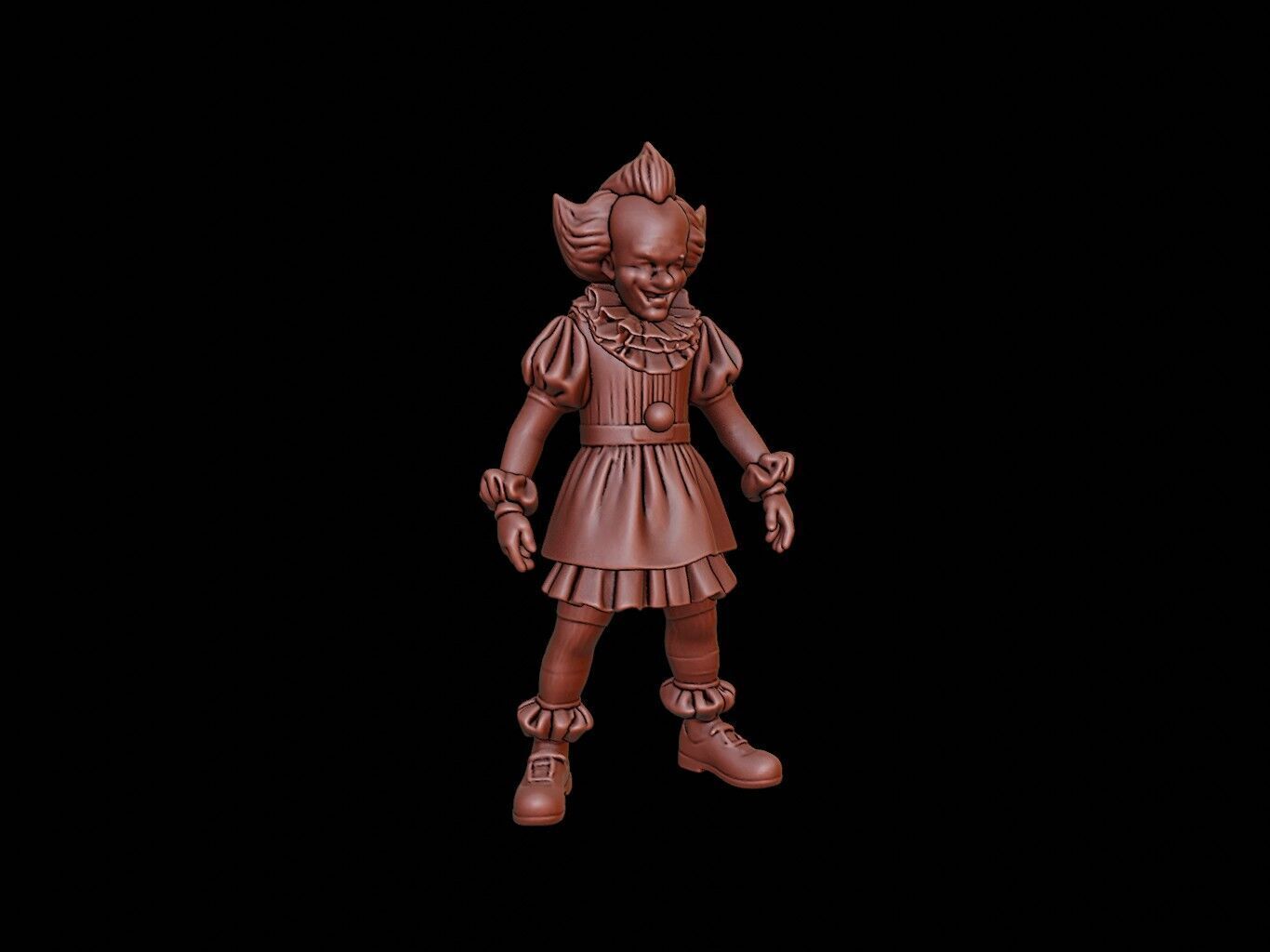 Pennywise Figure 3D print model_1
