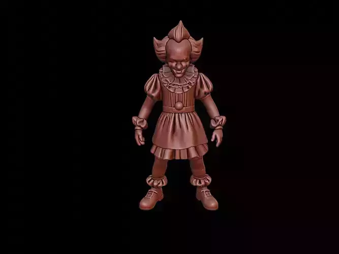 Pennywise Figure 3D print model