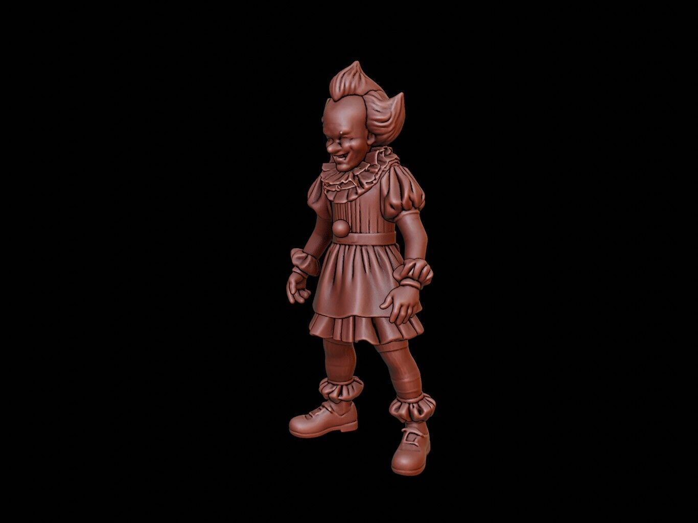 Pennywise Figure 3D print model_2