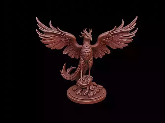 Phoenix Figure 3D print model