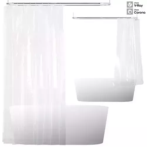 Bath Curtain Set 4 1