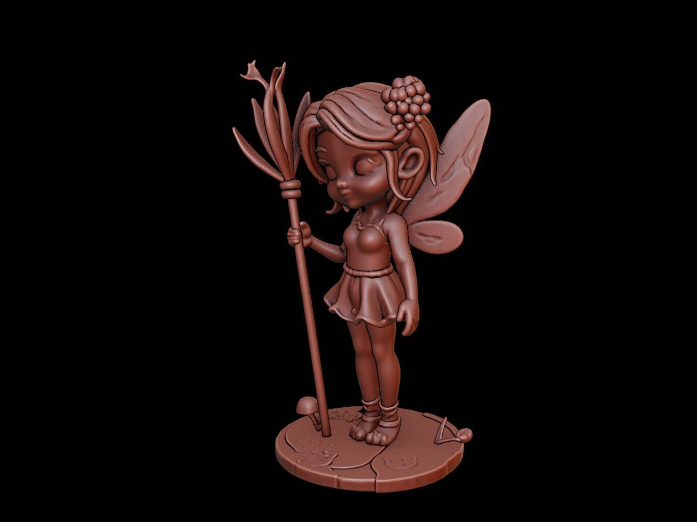 Pixie Figure 3D print model_2