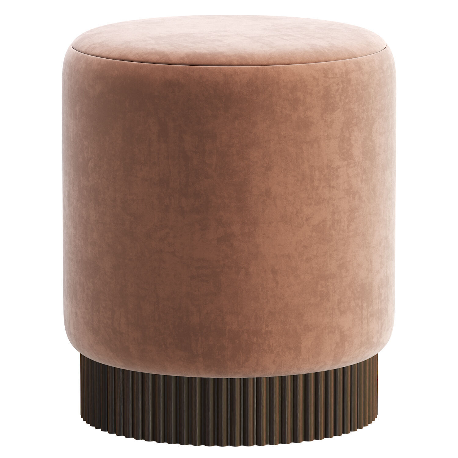 Scandi Pouf Beige By inmyroom 3D model_3