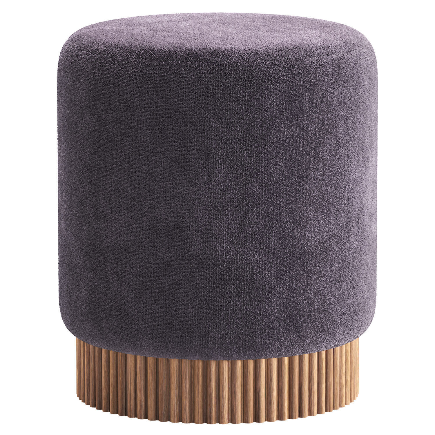 Scandi Pouf Beige By inmyroom 3D model_5