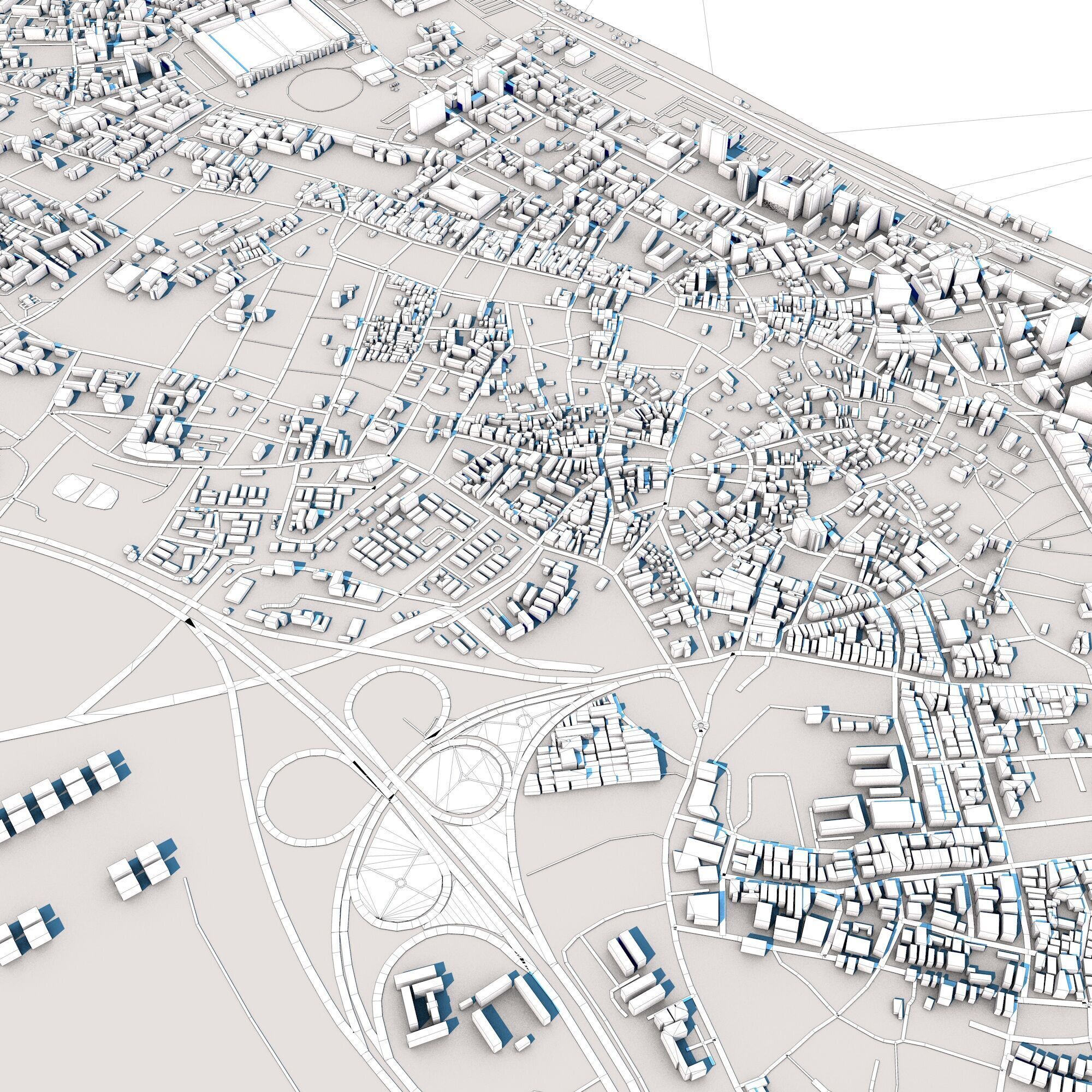 Lagos City Nigeria 3D model_9