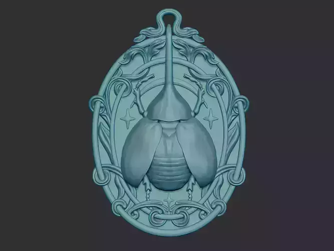 Beetle Pendant
