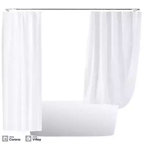 Bath Curtain Set 6 2