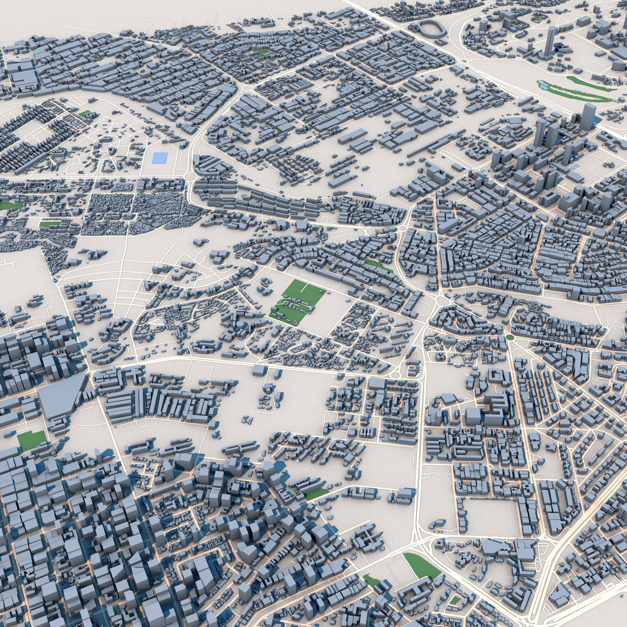 Nairobi City Kenya 3D model_4