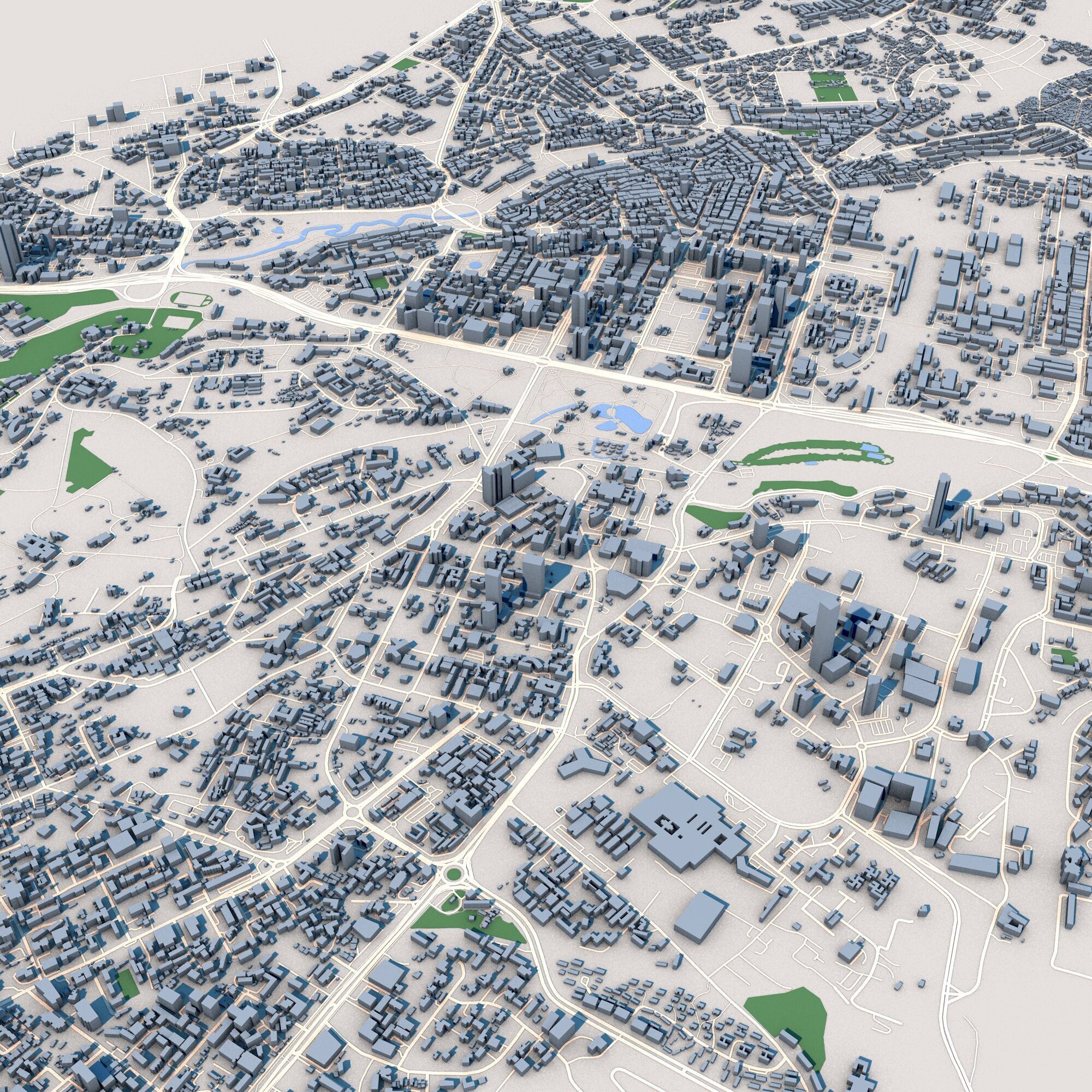 Nairobi City Kenya 3D model_9