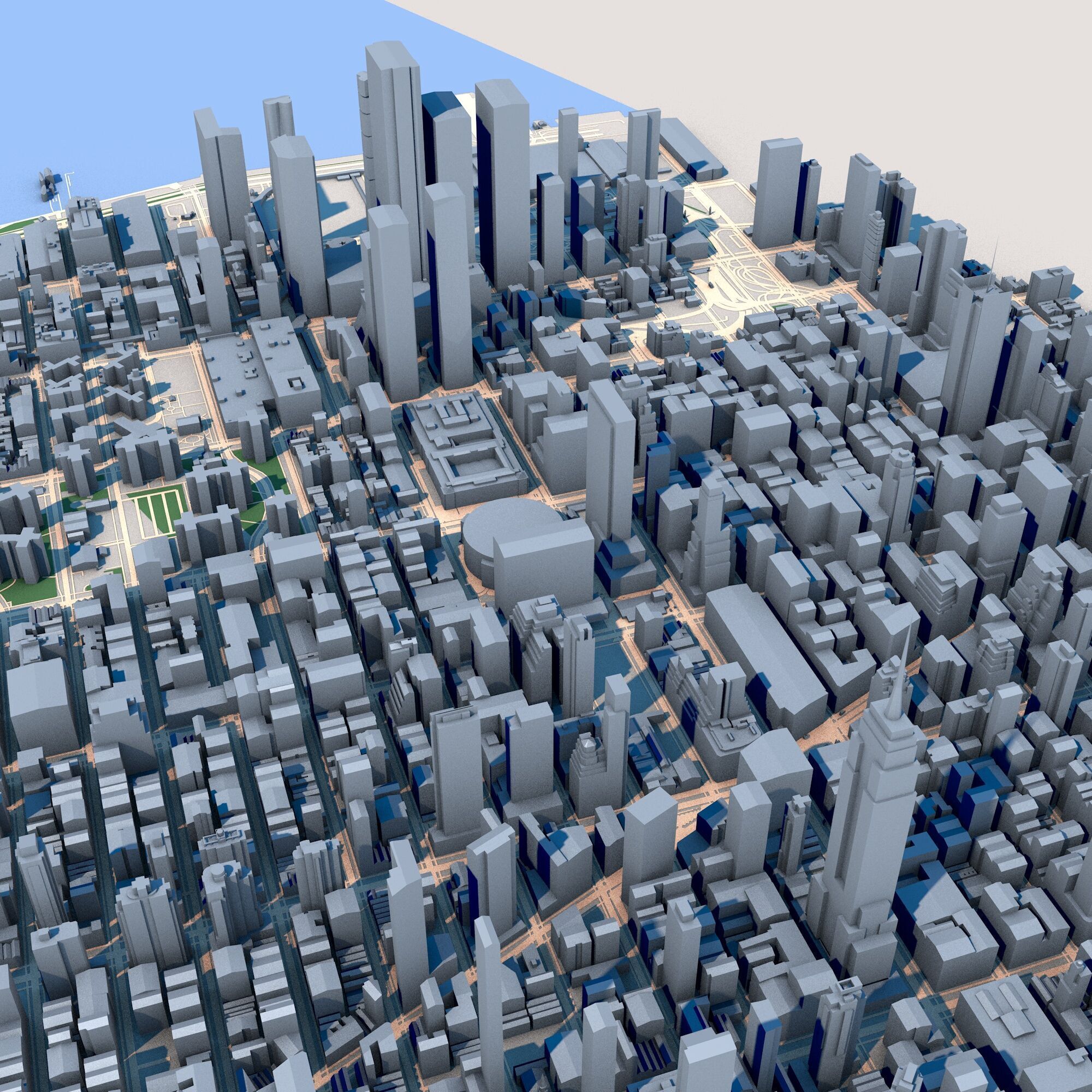 New York City USA 3D model_9