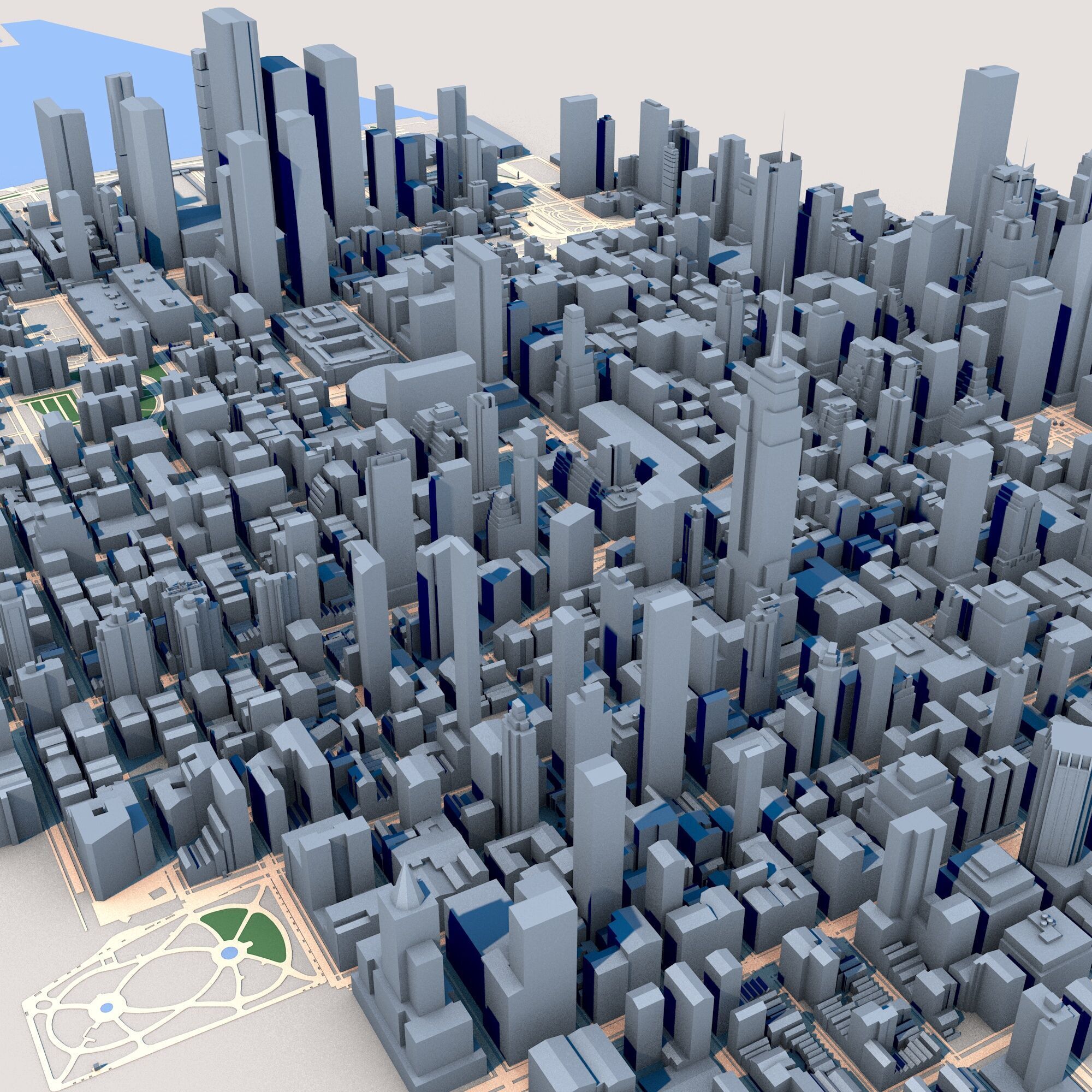 New York City USA 3D model_3