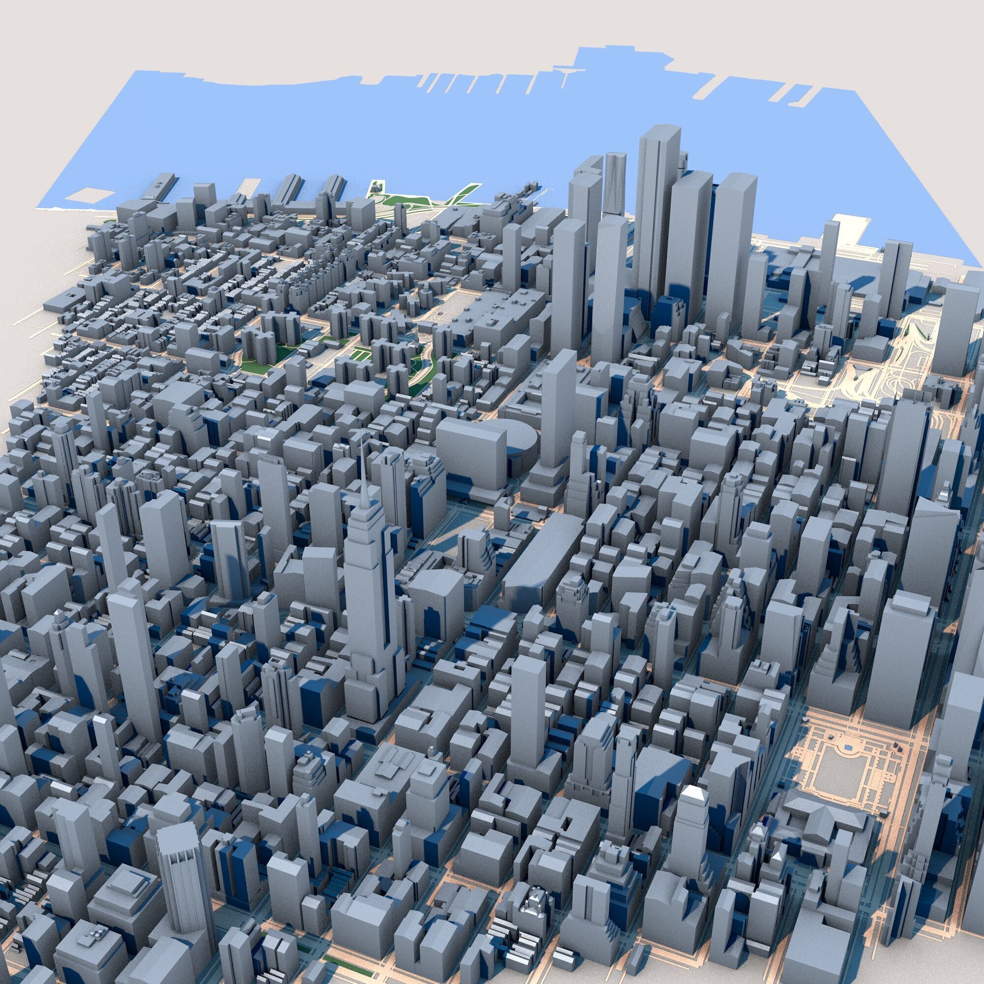 New York City USA 3D model_4