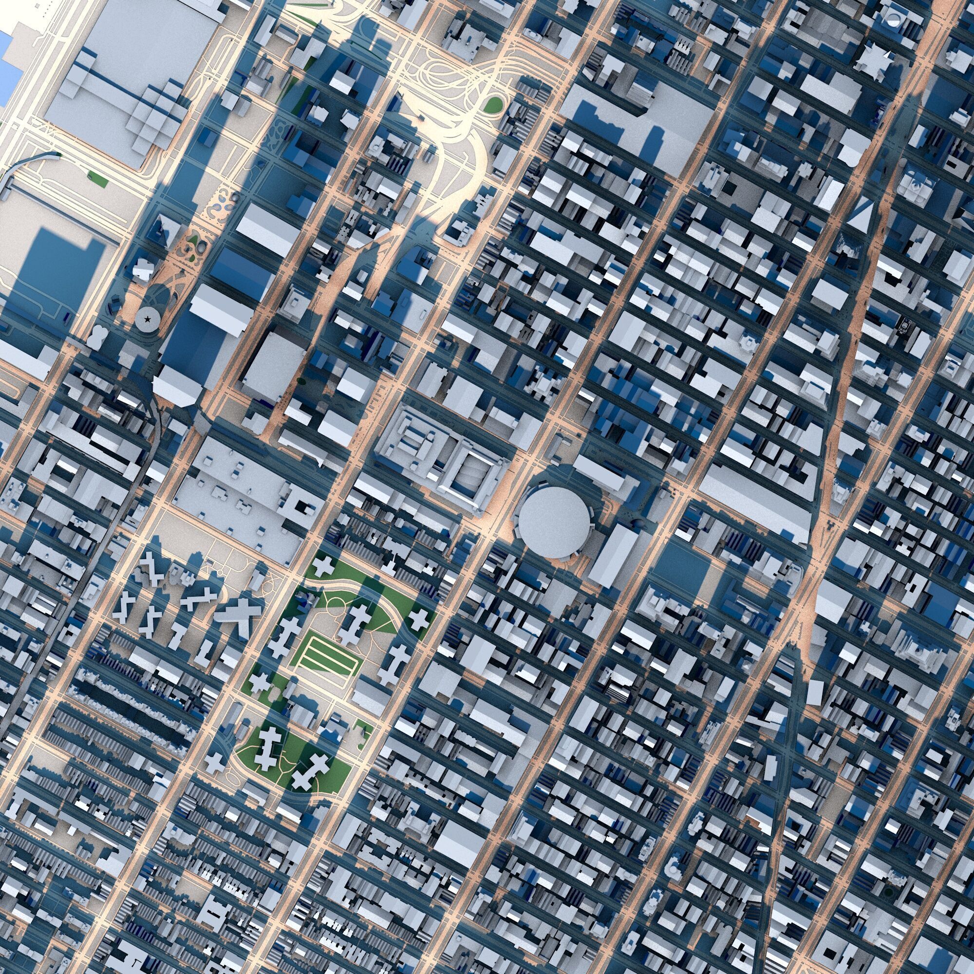 New York City USA 3D model_2