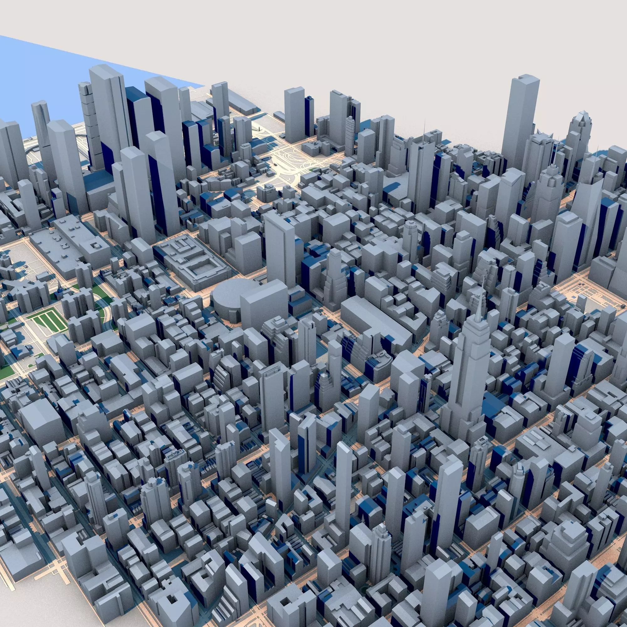New York City USA 3D model_0