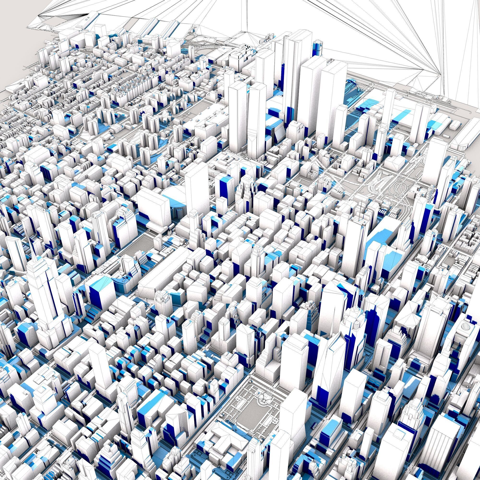 New York City USA 3D model_11