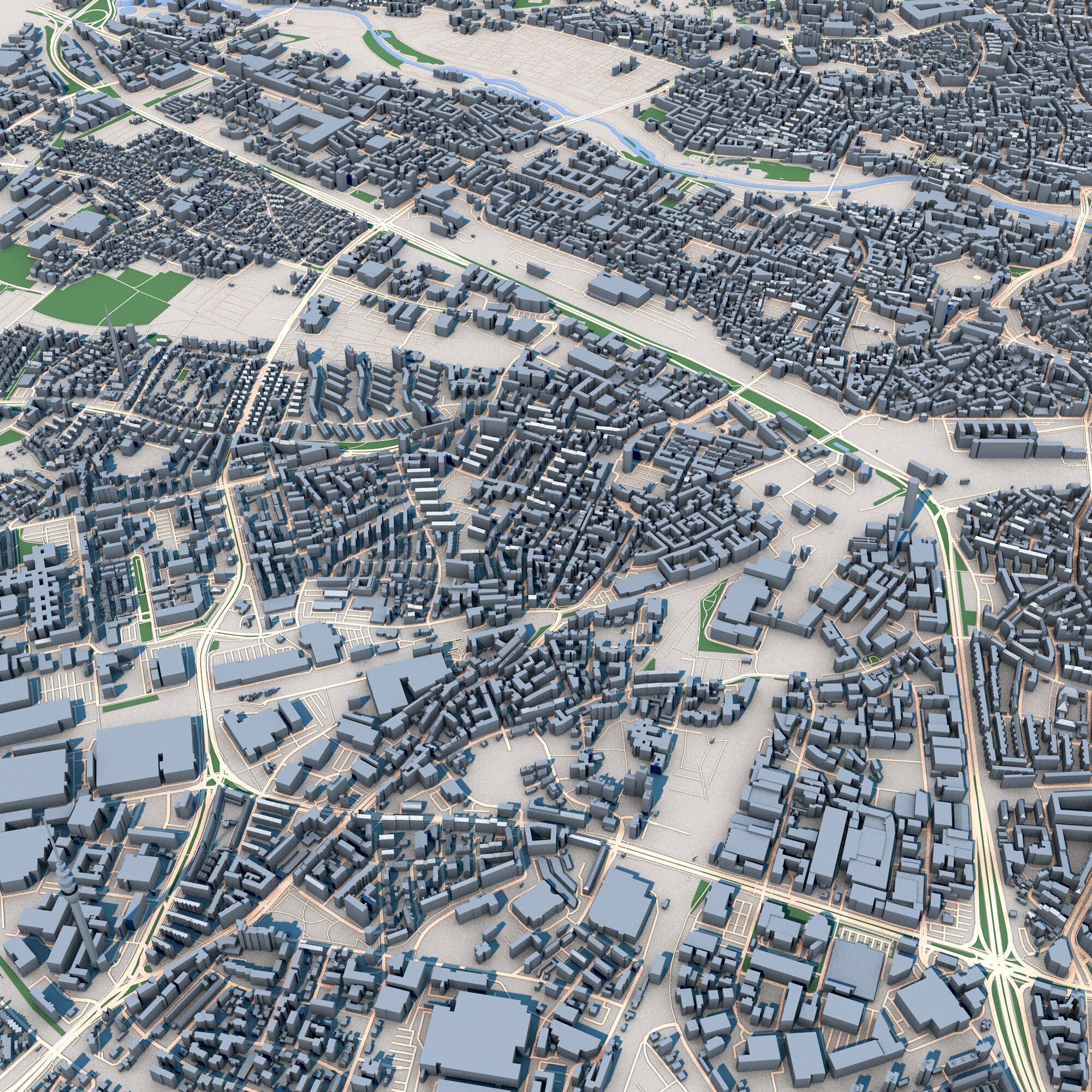 Nuremberg City Germany 3D model_6