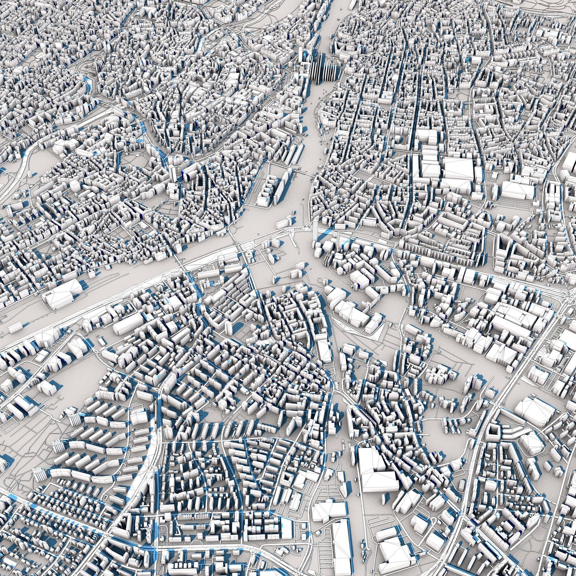 Nuremberg City Germany 3D model_13